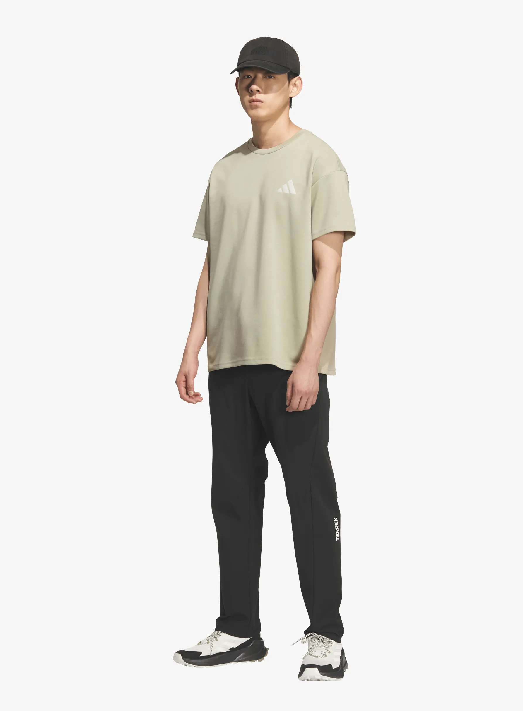 Spauda ant marškinėlių adidas TERREX Xploric Graphic T-shirt - wonder cargo