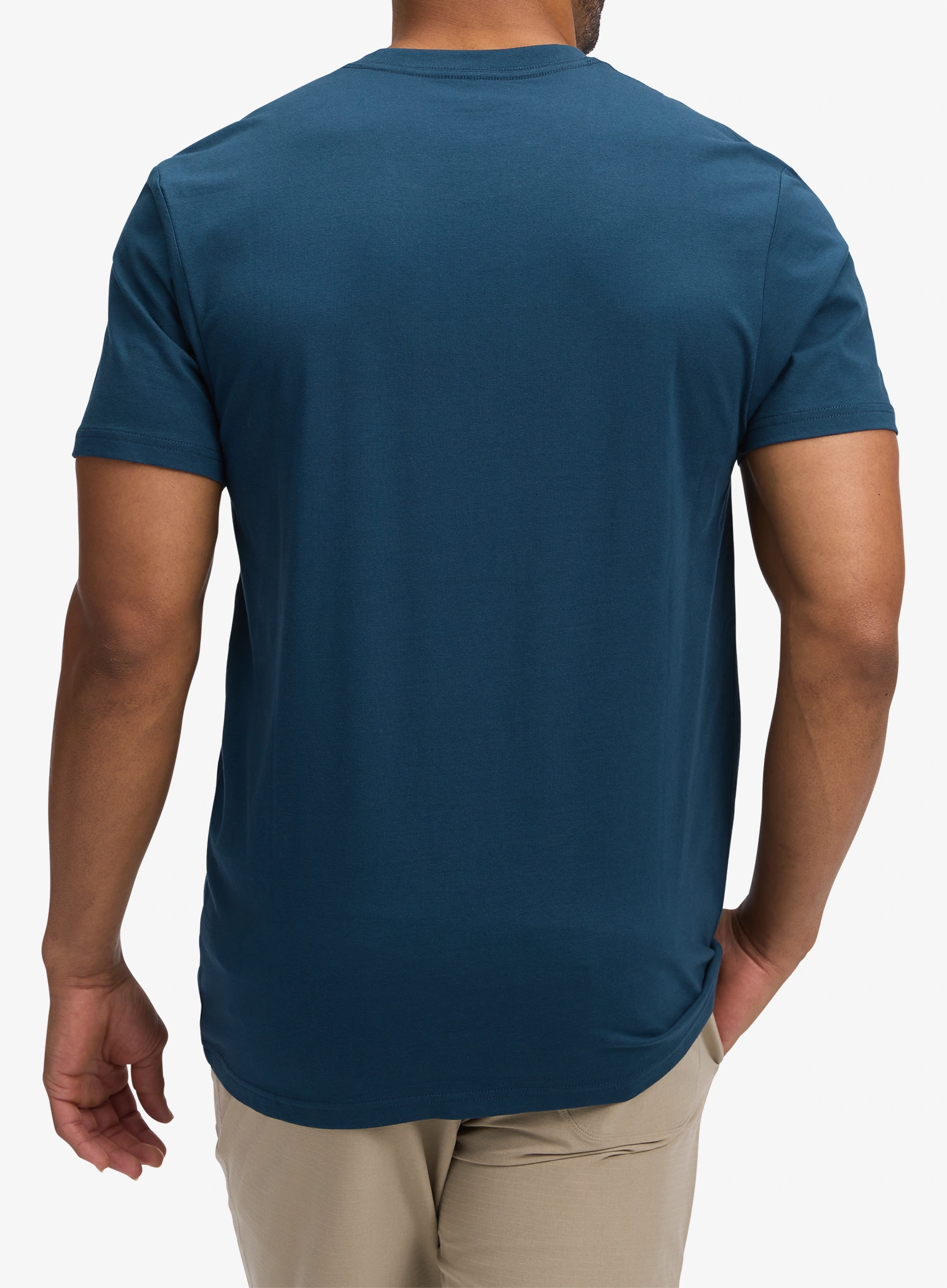 Spauda ant marškinėlių Black Diamond Mini Stacked SS Tee - indigo