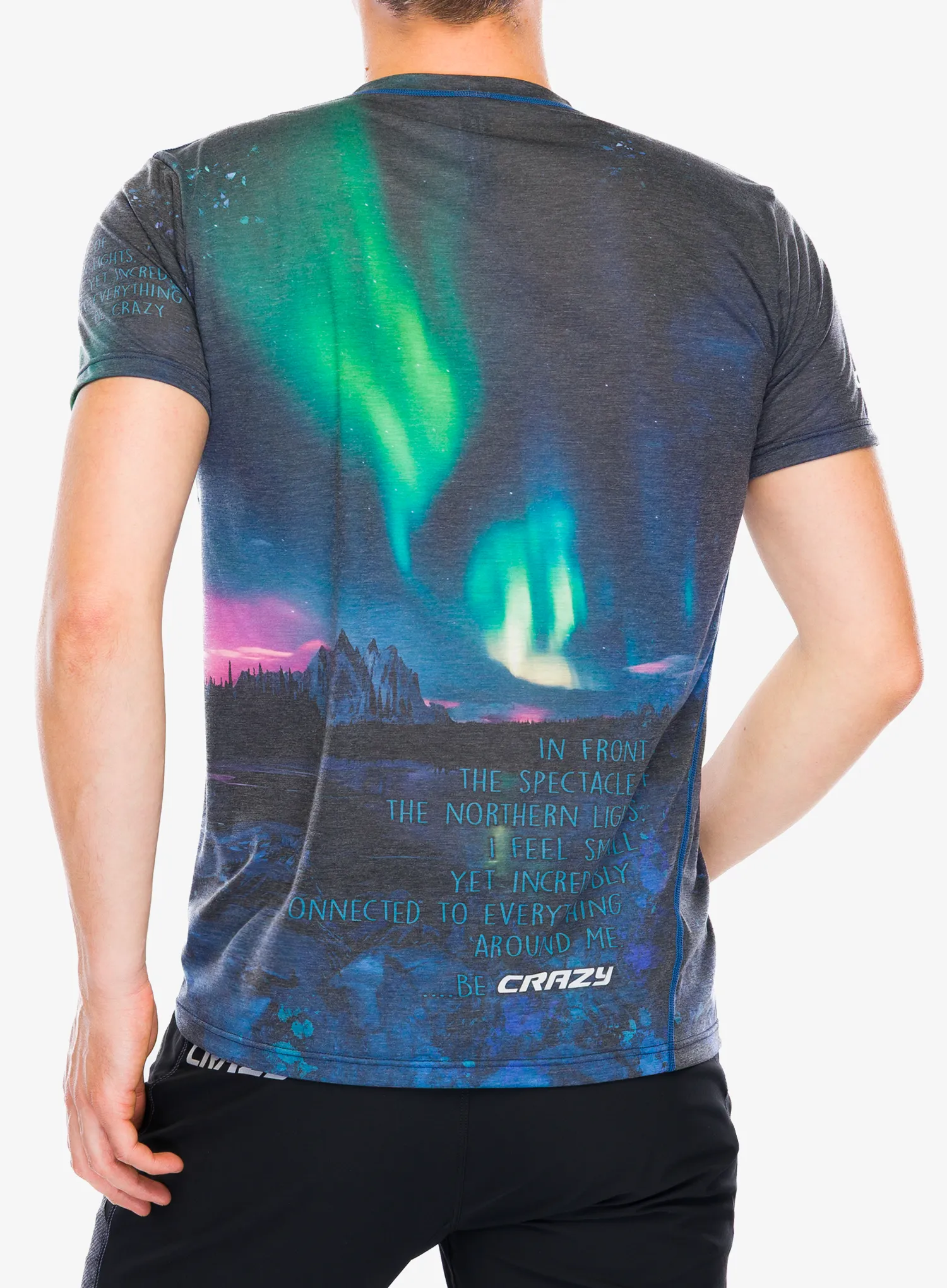 Spauda ant marškinėlių Crazy Shirt Legend - watercolor