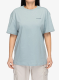 Moteriški marškinėliai su spaudiniu Columbia Rolling Bend Graphic Oversized Tee - crushed blue/floral groove