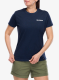 Moteriški marškinėliai su spaudiniu La Sportiva Moon Rock T-Shirt - night sky/chalk