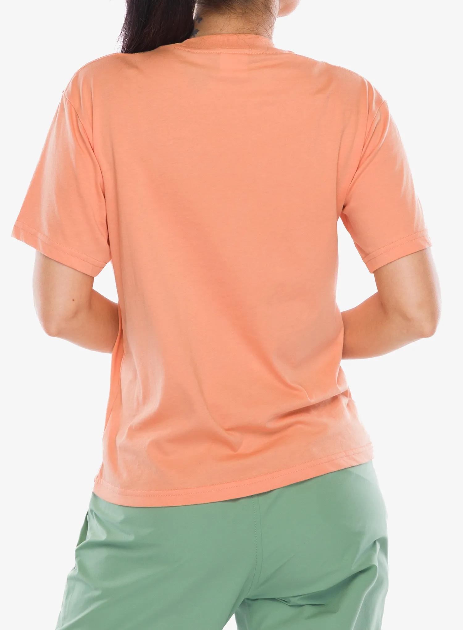 Moteriški marškinėliai su spaudiniu Marmot MMW Tee S/S - fresh apricot