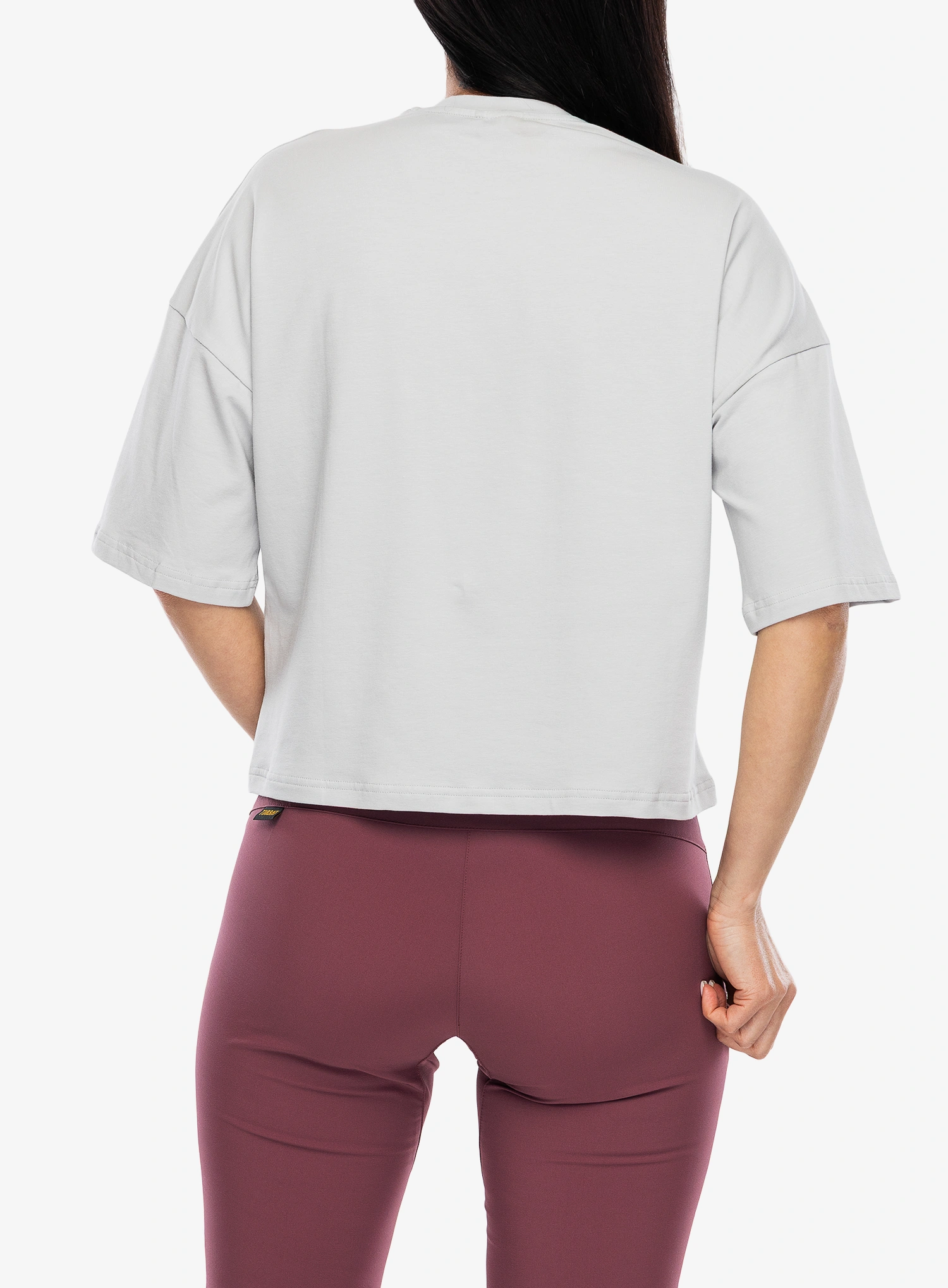 Moteriški marškinėliai su spaudiniu Turbat Steppe Flowers T-Shirt - glacier gray