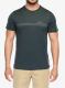 Spauda ant marškinėlių Icebreaker Merino 150 Tech Lite SS Tee Range Stripes - obsidian