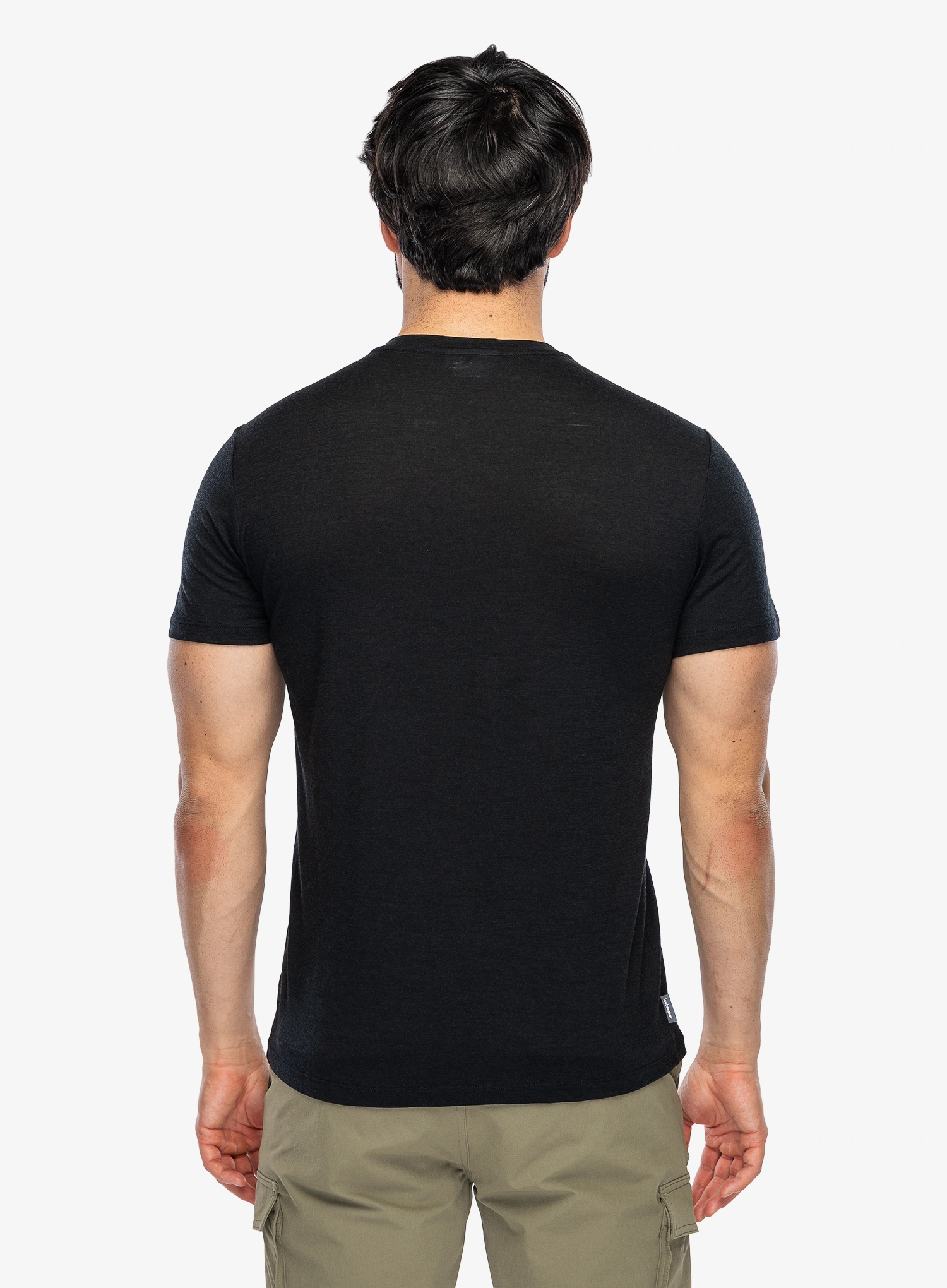 Spauda ant marškinėlių Icebreaker Merino 150 Tech Lite SS Tee Transportage - black