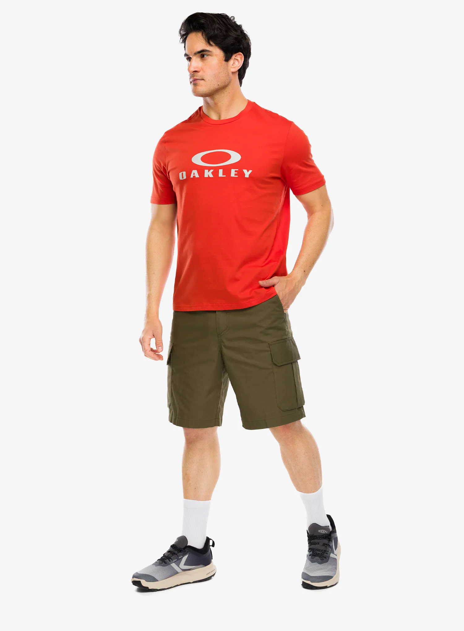 Spauda ant marškinėlių Oakley O Bark 2.0 - aviator orange