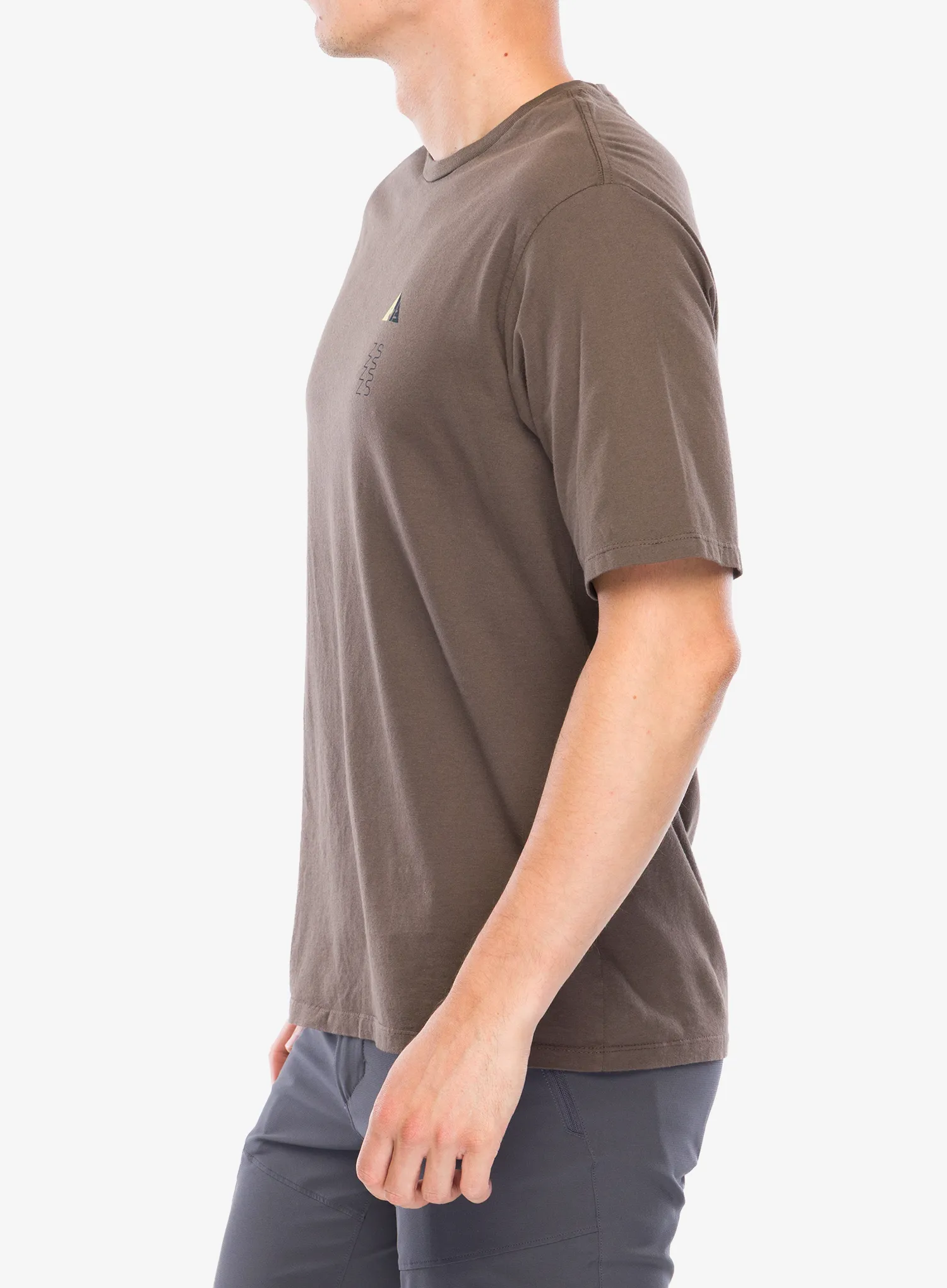 Spauda ant marškinėlių Patagonia Driftways Organic T-Shirt - marlow brown