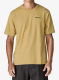 Spauda ant marškinėlių Patagonia Flying Fish Responsibili-Tee - limestone yellow/heritage fitz