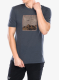 Spauda ant marškinėlių Super.natural Mountain Vibes Tee - turbulence blue/various