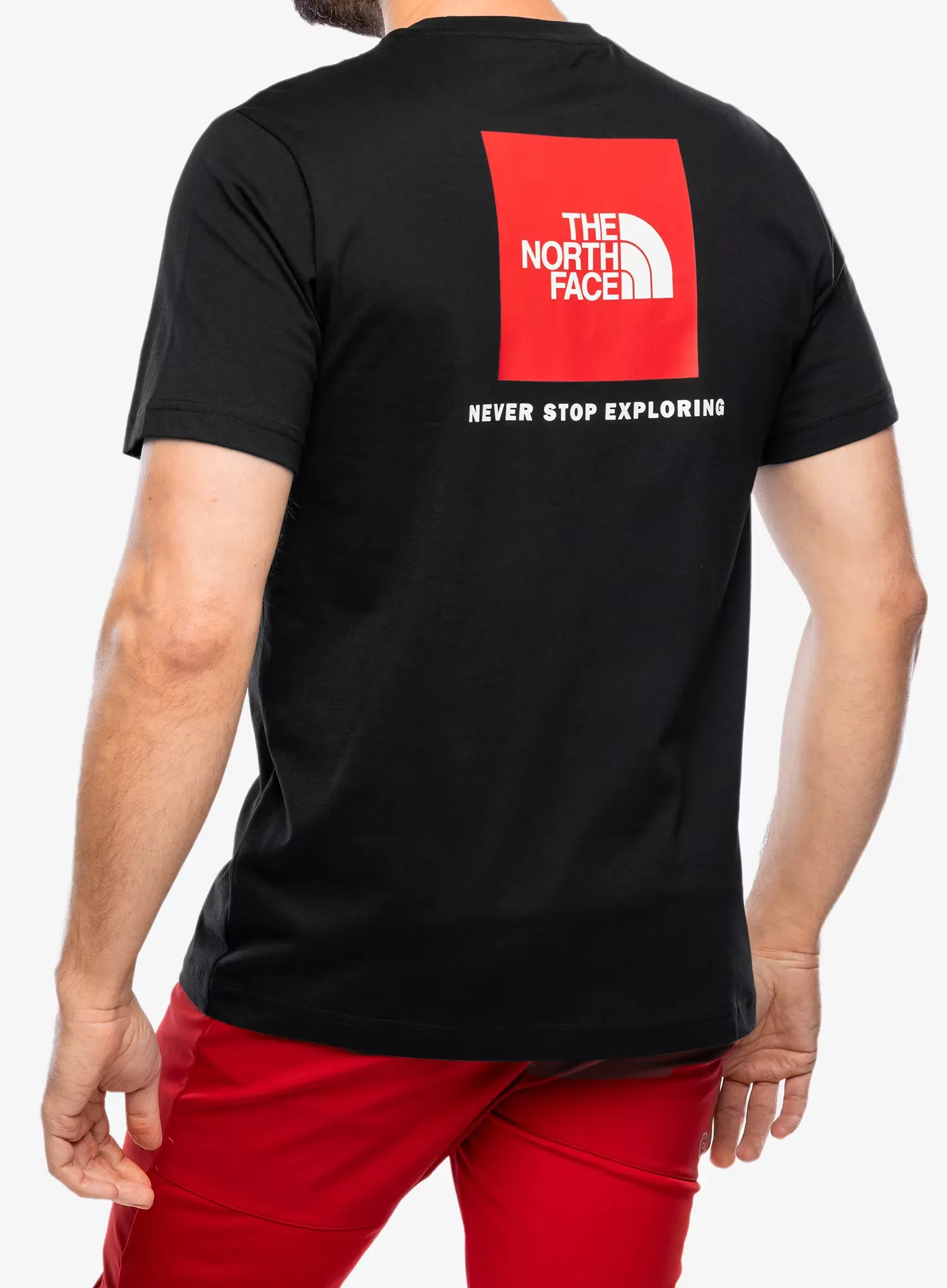 Spauda ant marškinėlių The North Face S/S Redbox Tee - tnf black