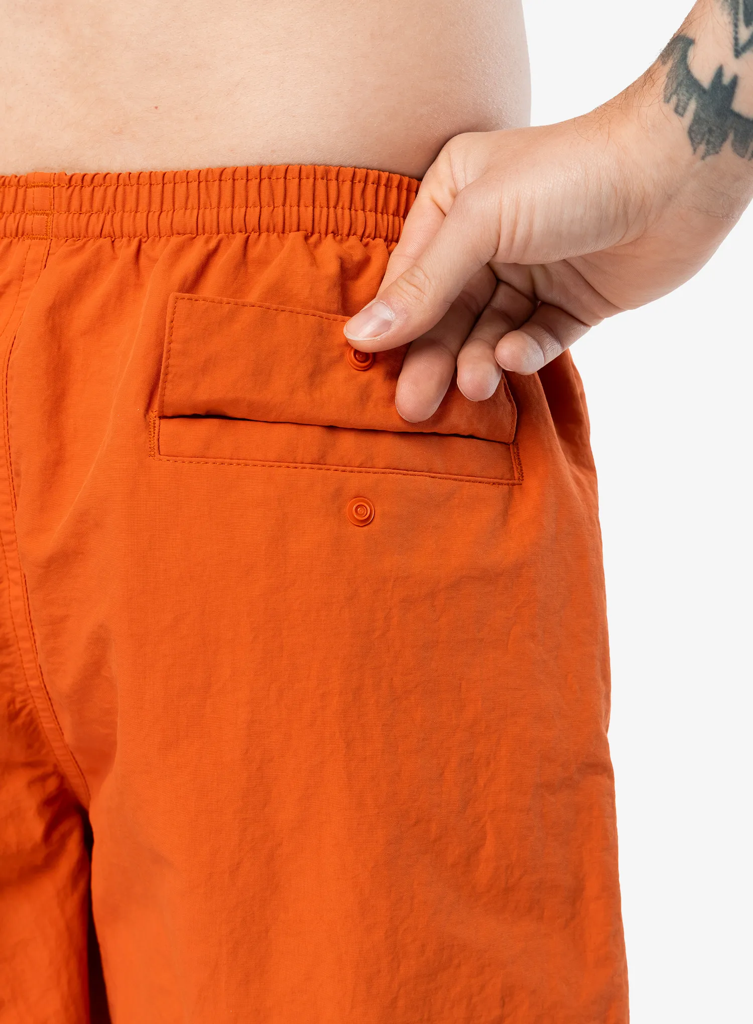 Trumpi šortai Patagonia Baggies Longs 7 - coal orange