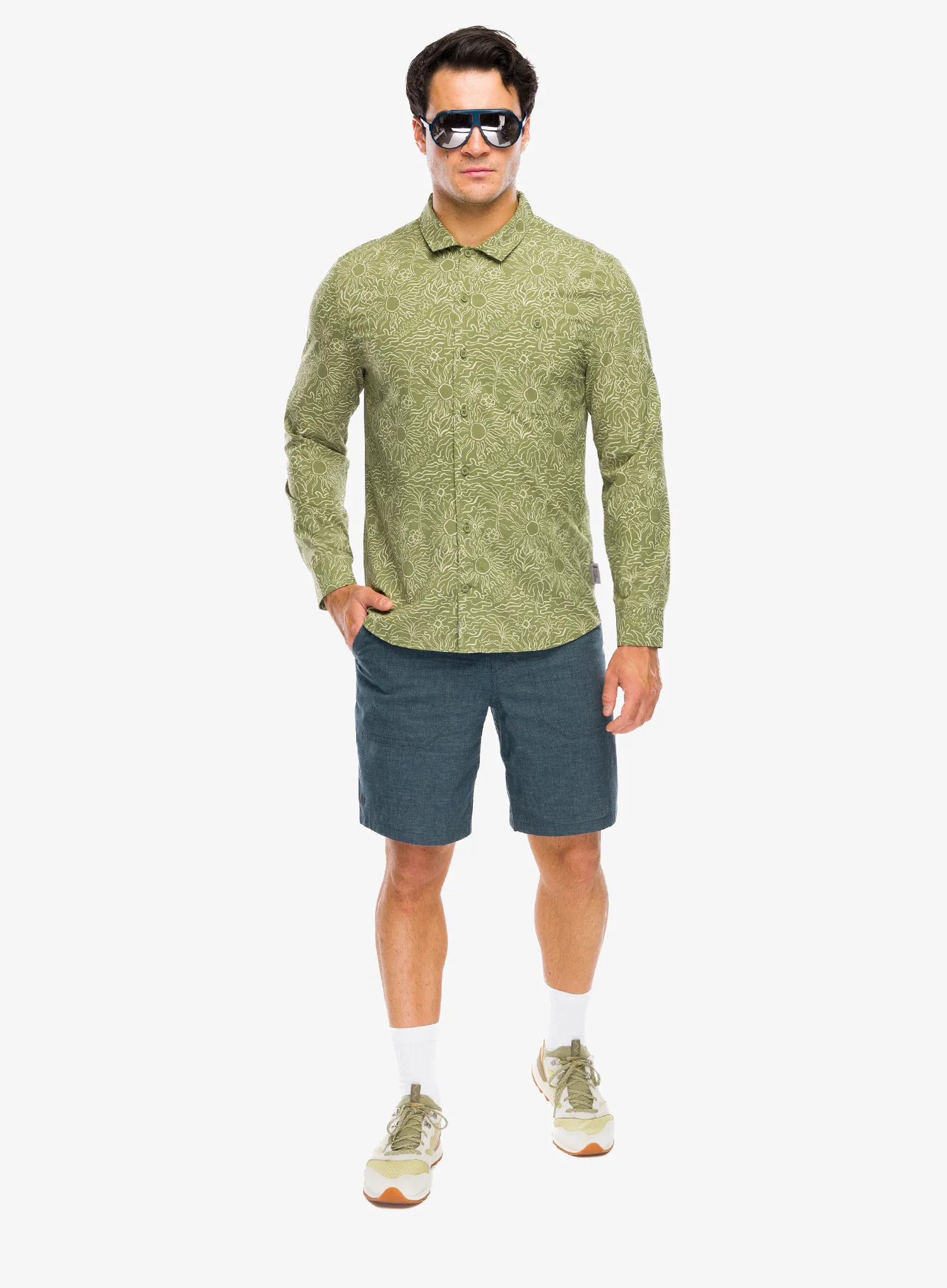 Trumpi šortai Royal Robbins Hemp Adventure Short - orion blue
