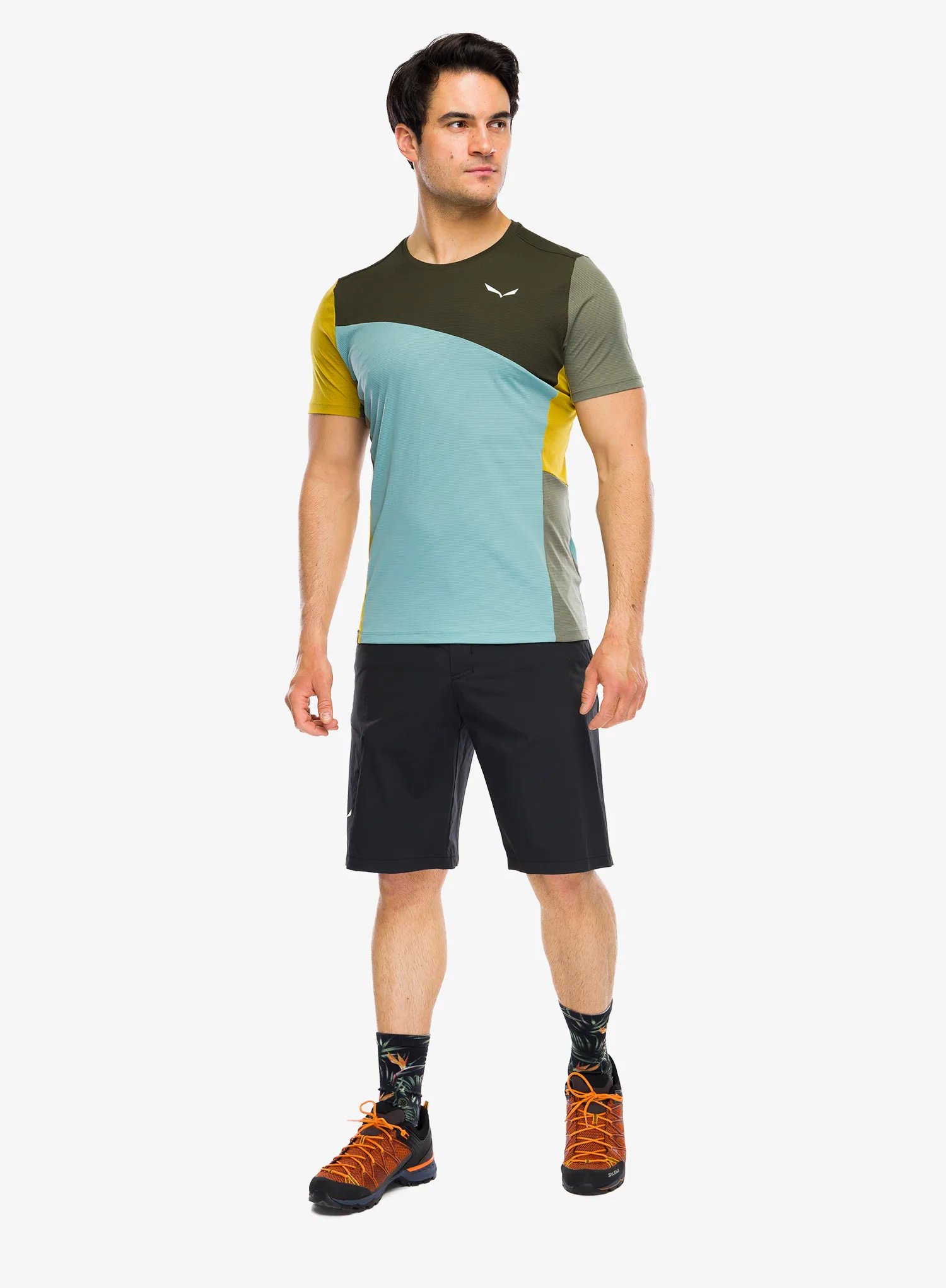 Trumpi šortai Salewa Pedroc 4 Dst Cargo Short - black out
