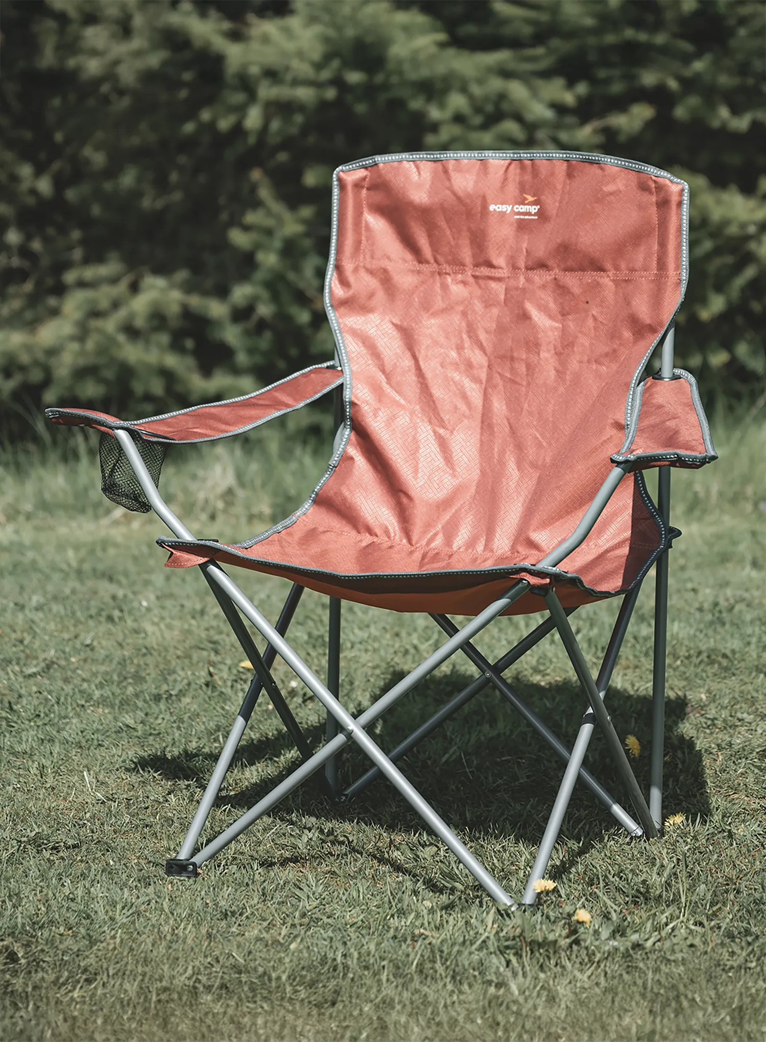 Turistinė kėdė Easy Camp Spruce Arm Chair - clay red