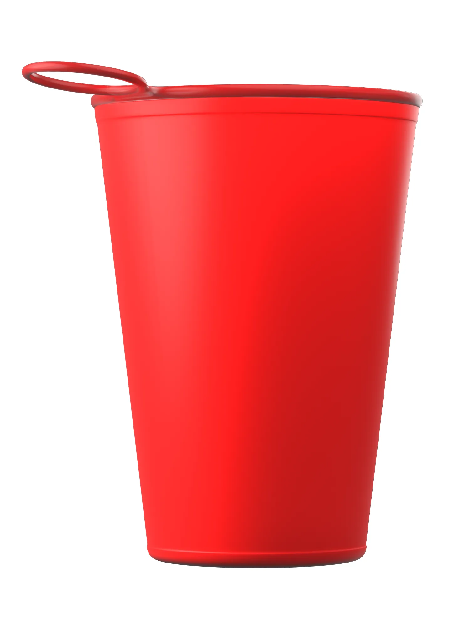 Sulankstomas puodelis Compressport Fast Cup 200 ml - red