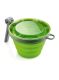 Sulankstomas puodelis GSI Outdoors Collapsible Fairshare Mug 0,651 l - green