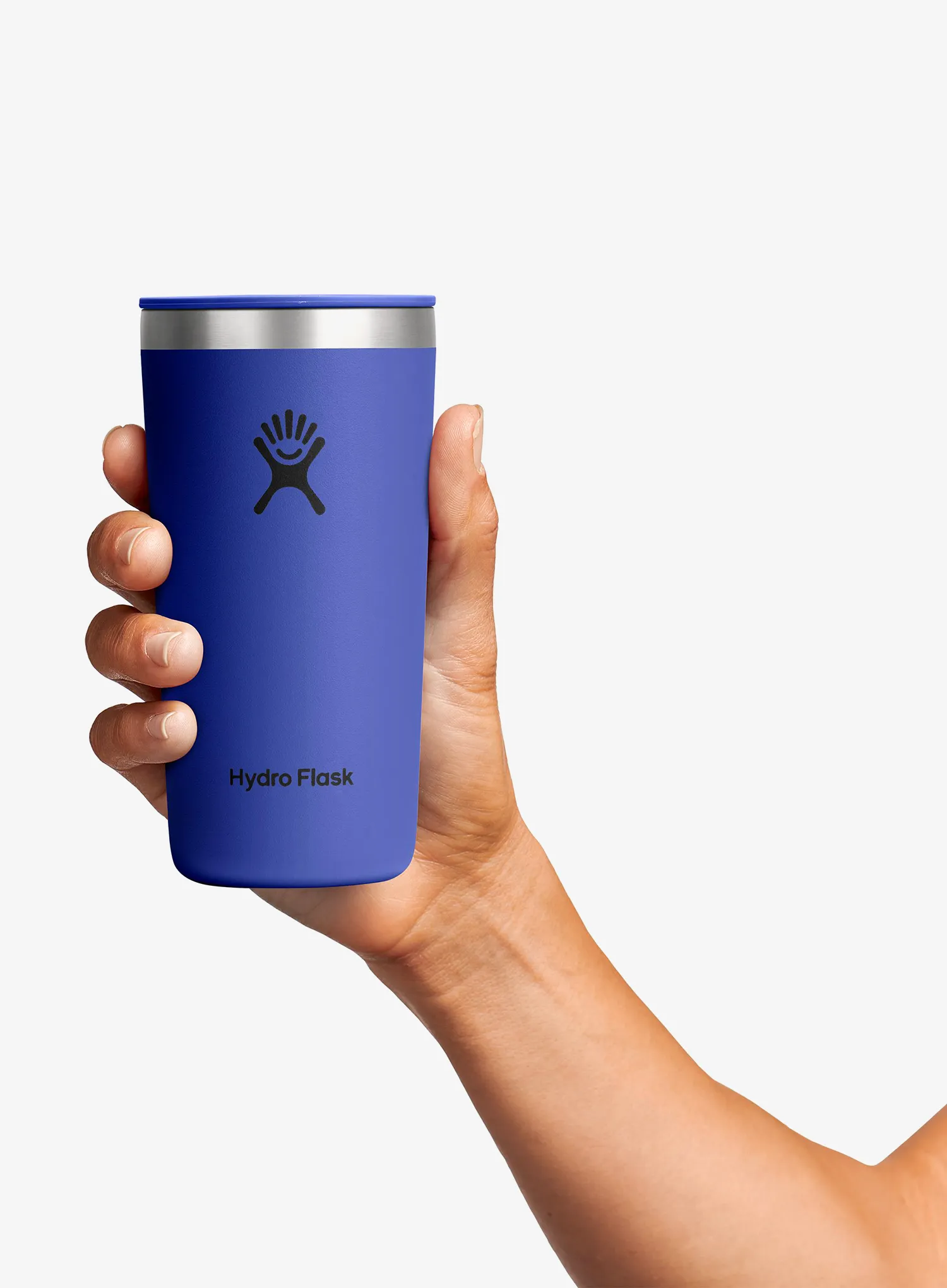 Termo gertuvė Hydro Flask 12 Oz All Around Tumbler Press-In Lid (355 ml) - capri blue