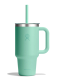 Termo gertuvė Hydro Flask 32 Oz Travel Tumbler Clear Lid (946 ml) - mermaid green