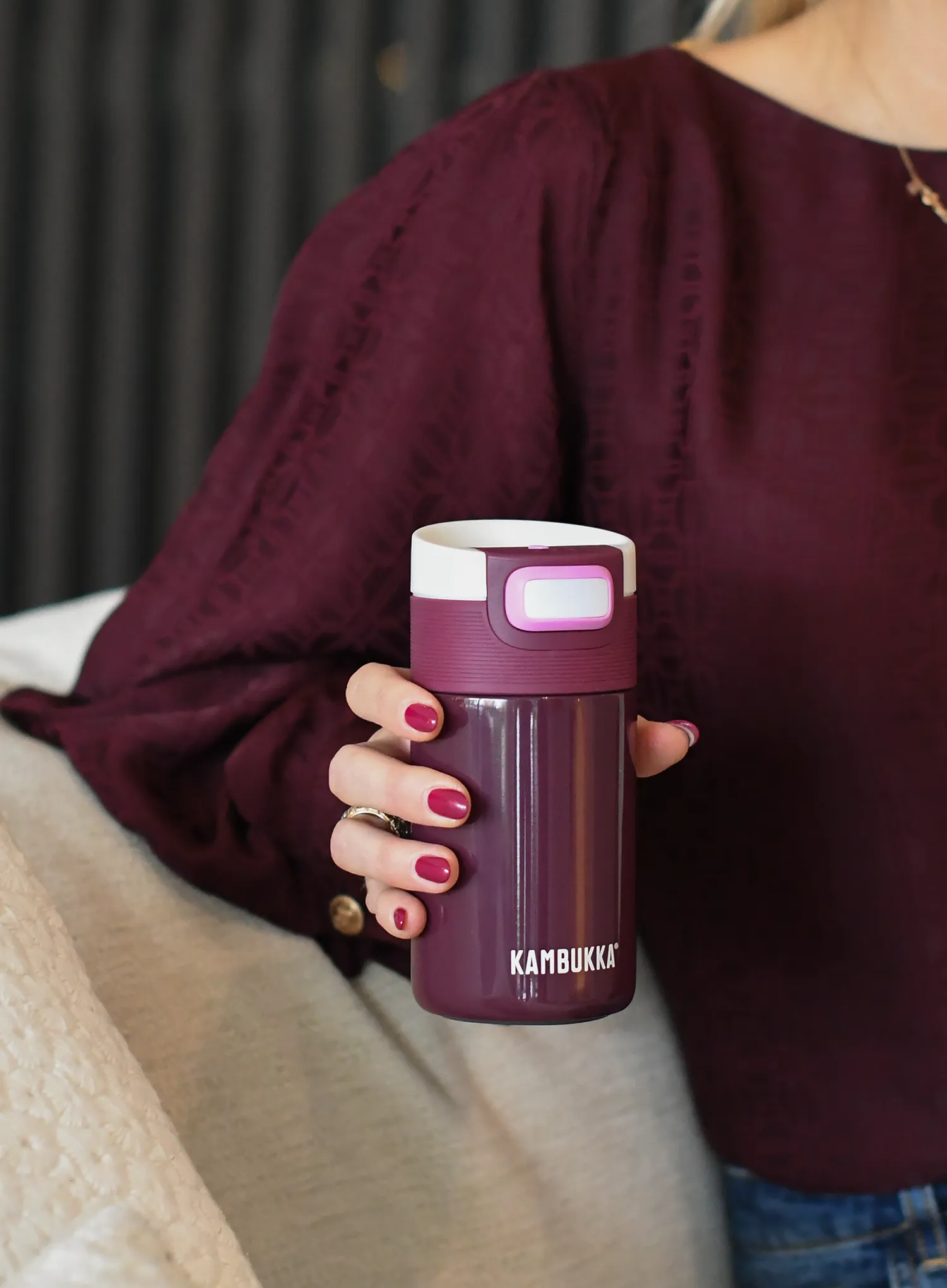 Termo gertuvė Kambukka Etna 300 ml - cherry lacquer