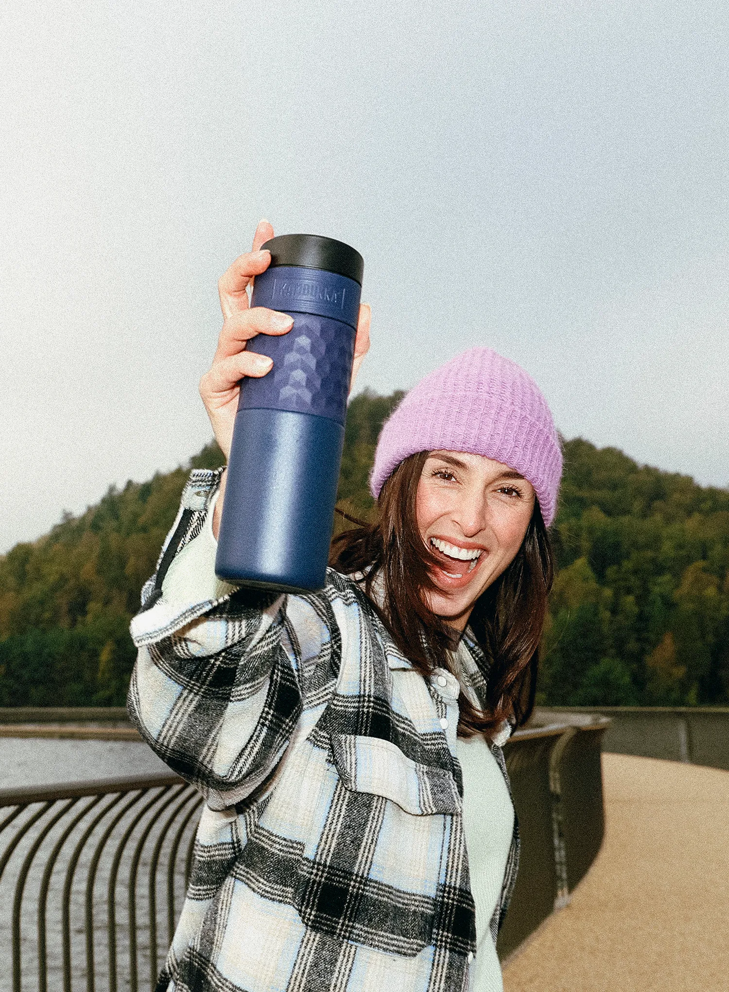 Termo gertuvė Kambukka Etna Grip 500 ml - denim blue