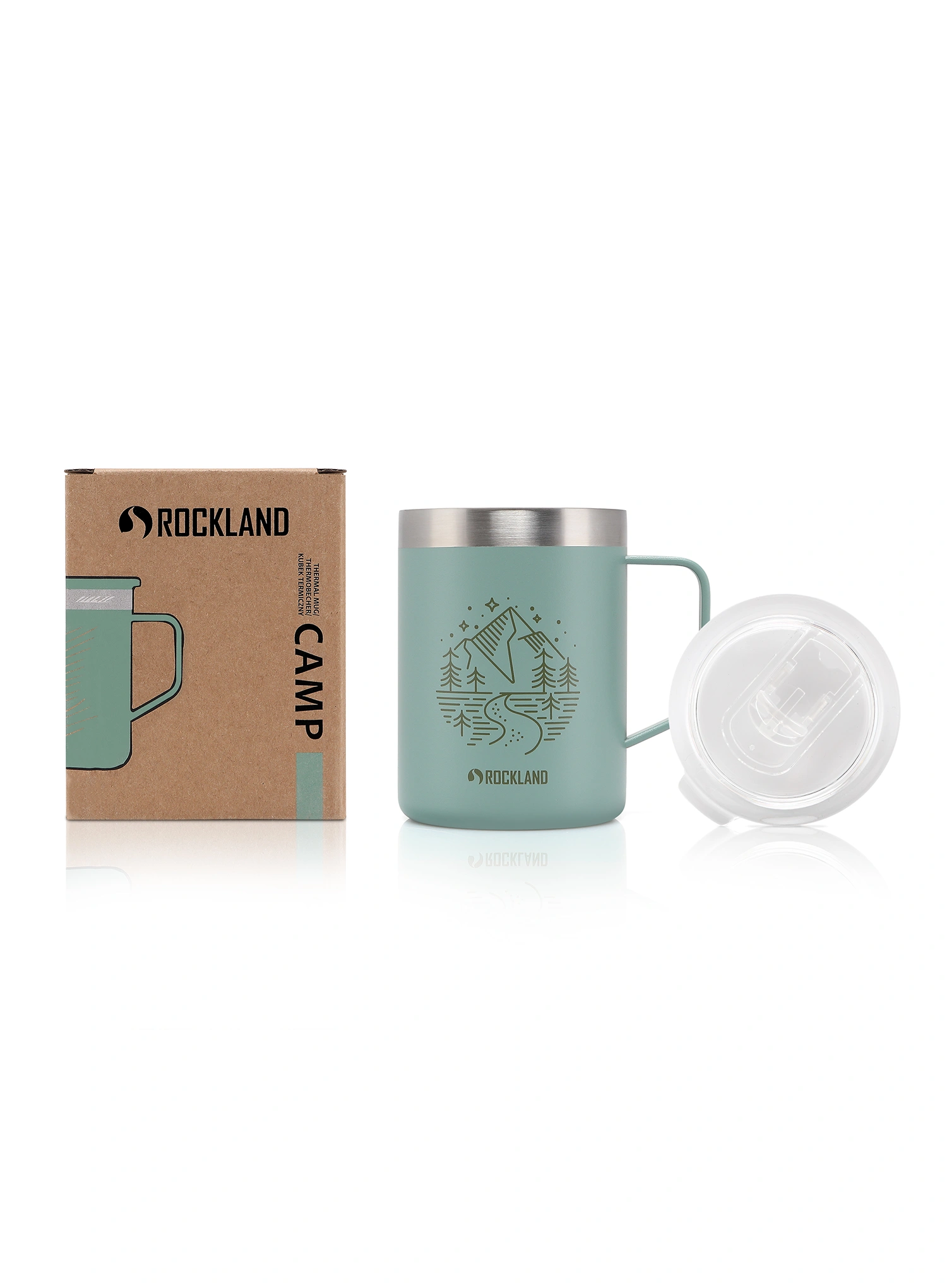 Termo gertuvė Rockland Camp Mug (0,42 l) - green