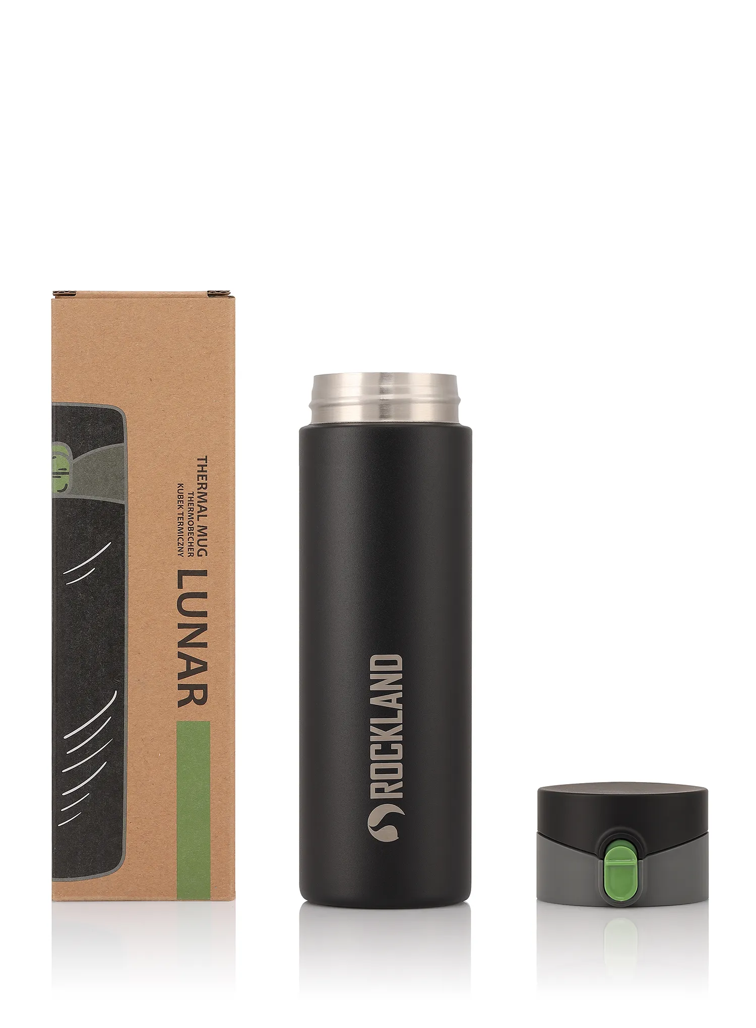 Termo gertuvė Rockland Lunar 0.5 L - black