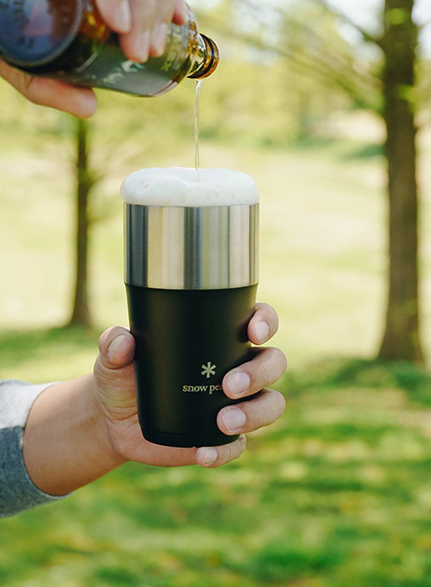 Termo gertuvė Snow Peak Shimo Tumbler 470 ml - black