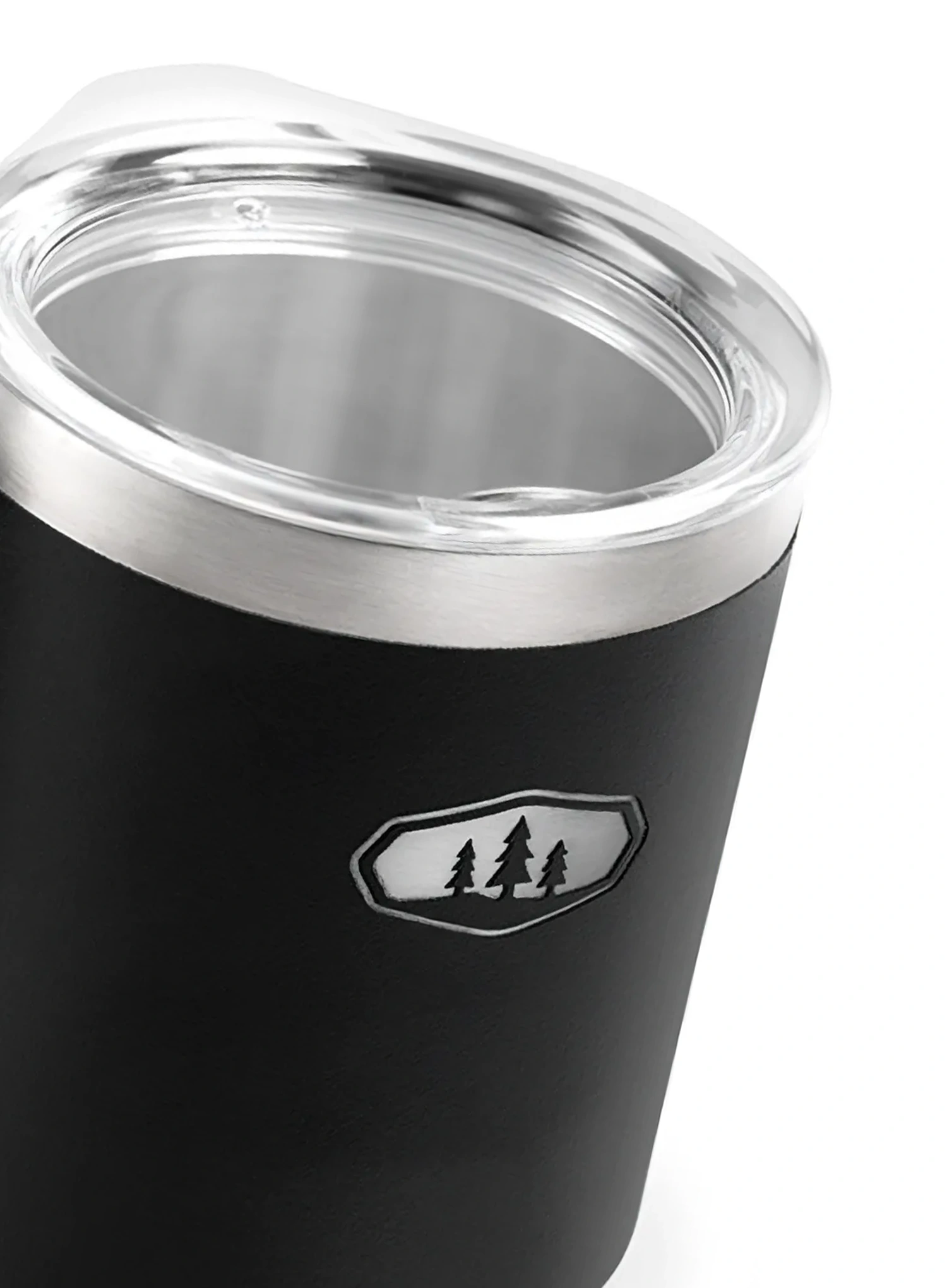 Turistinis puodelis GSI Outdoors Glacier SS 15 OZ. Camp Cup (444 ml) - black