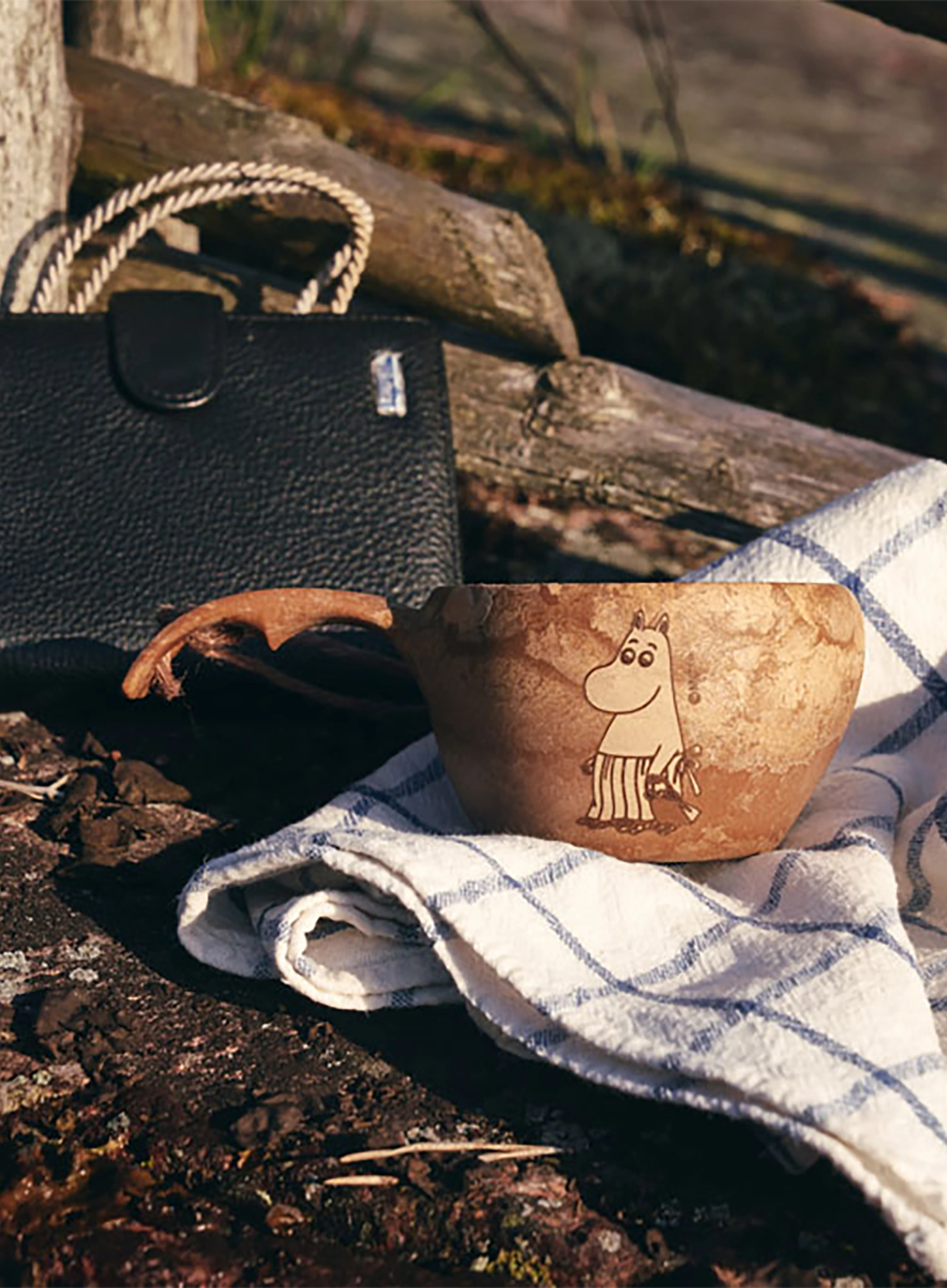Turistinis puodelis Kupilka 21 Moomin Moominmamma (0,21 l) - brown