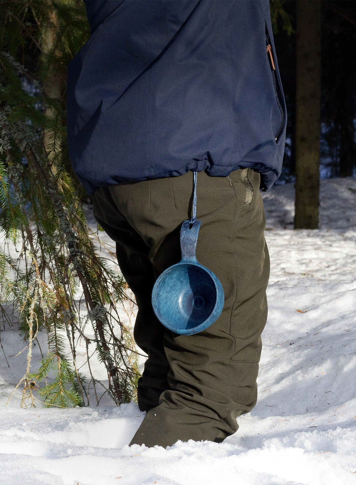 Turistinis puodelis Kupilka 37 (0,37 l) - blue