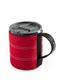 Turistinis puodelis GSI Outdoors Infinity Backpacker Mug 0,5 l - red/red