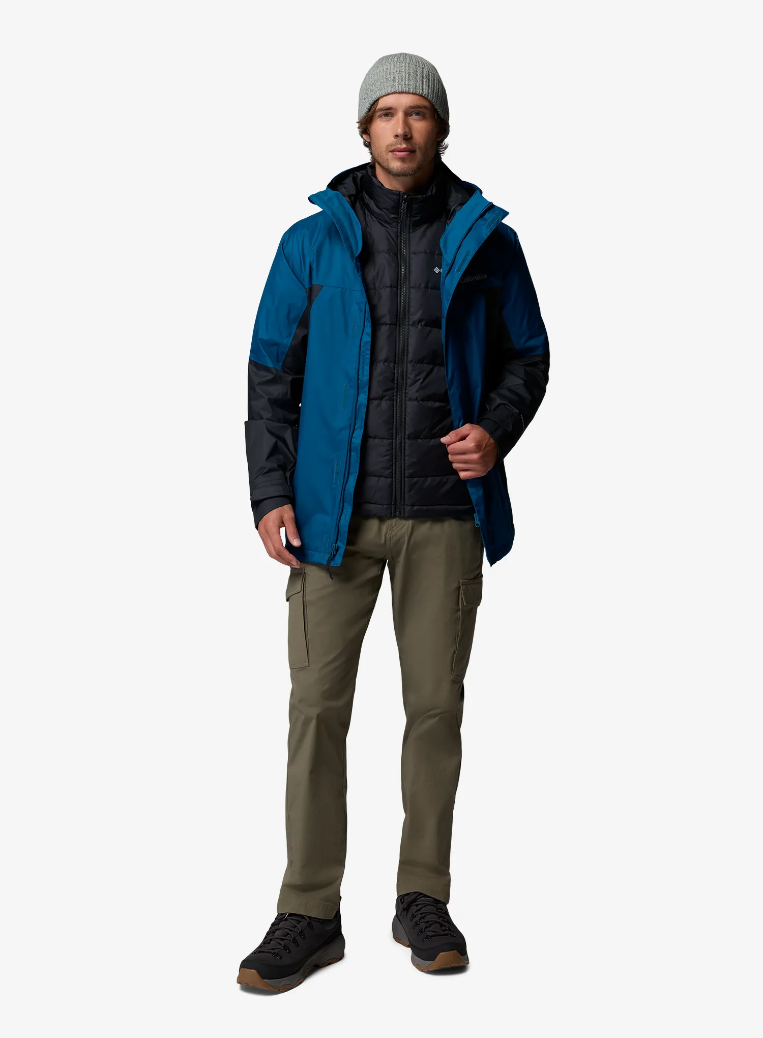 Striukė 3in1 Columbia Inner Limits Interchange Jacket - phoenix blue/black