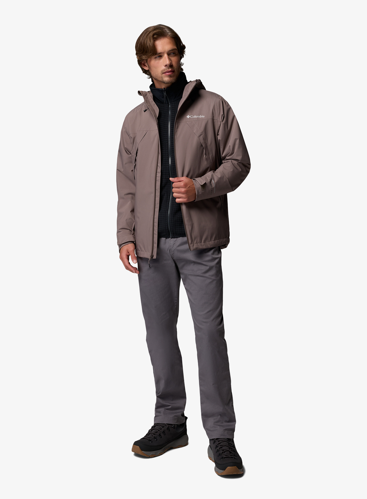 Striukė 3in1 Columbia Trailborne Interchange Jacket - iron