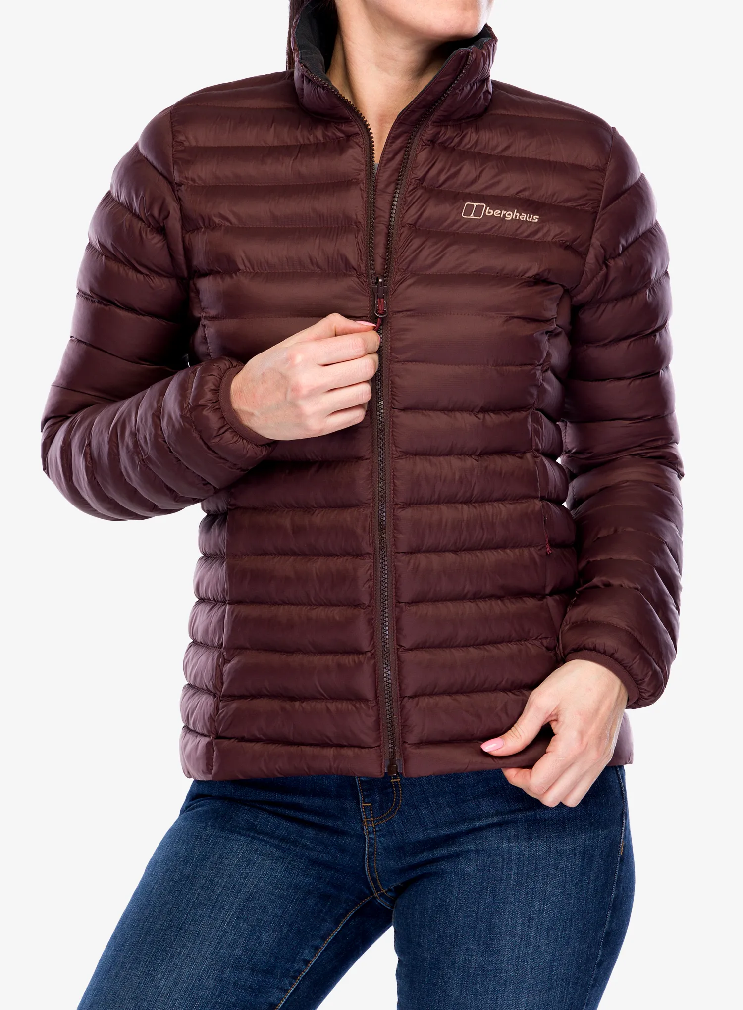 Moteriška 3in1 striukė Berghaus Hillwalker 2.0 Gemini HL 3in1 Jacket - garnet