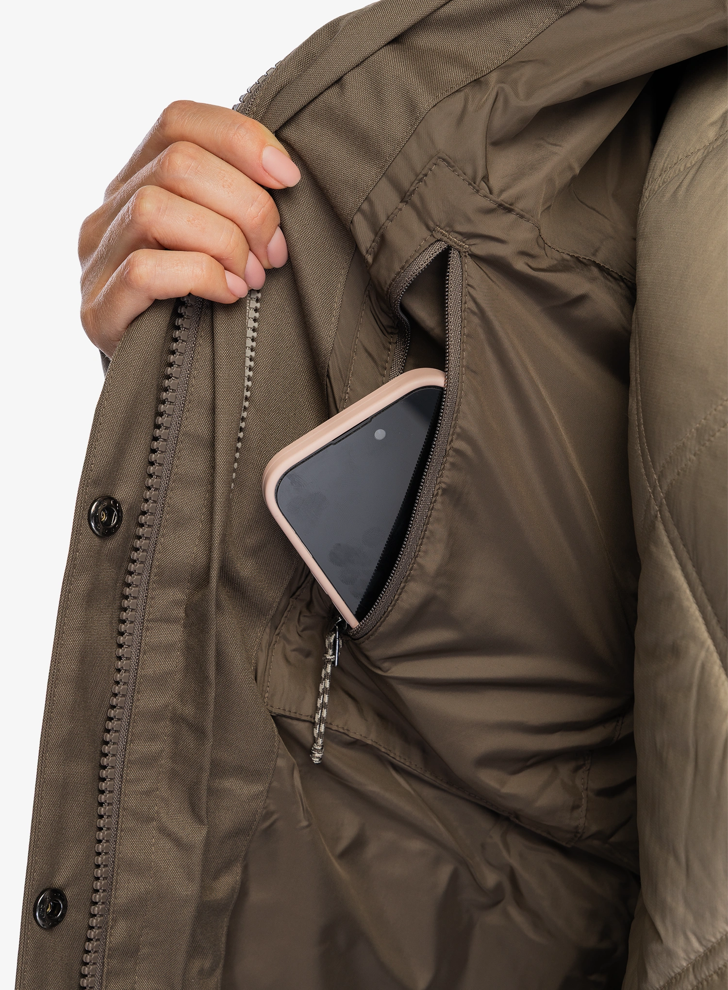 Moteriška 3in1 striukė Patagonia Pine Bank 3-in-1 Parka - marlow brown