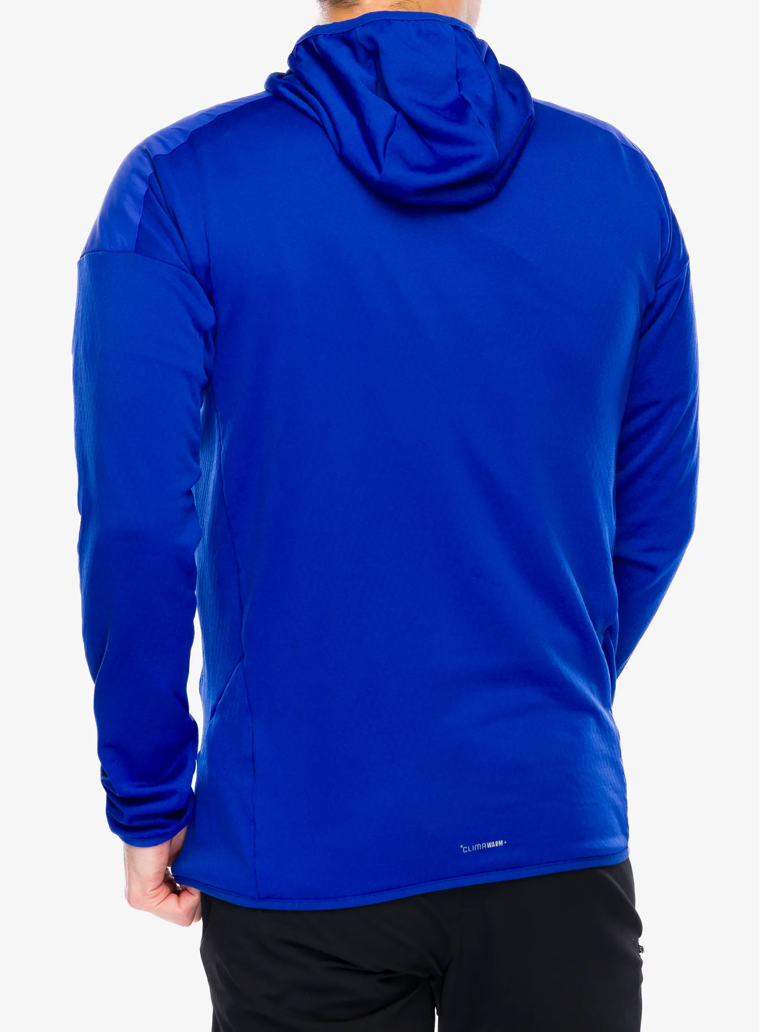 Striukė adidas TERREX Xperior Climawarm+ Wind Light Fleece Hooded Jacket - semi lucid blue