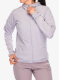 Moteriška striukė adidas TERREX Xperior Wind Fleece Hood - silver dawn