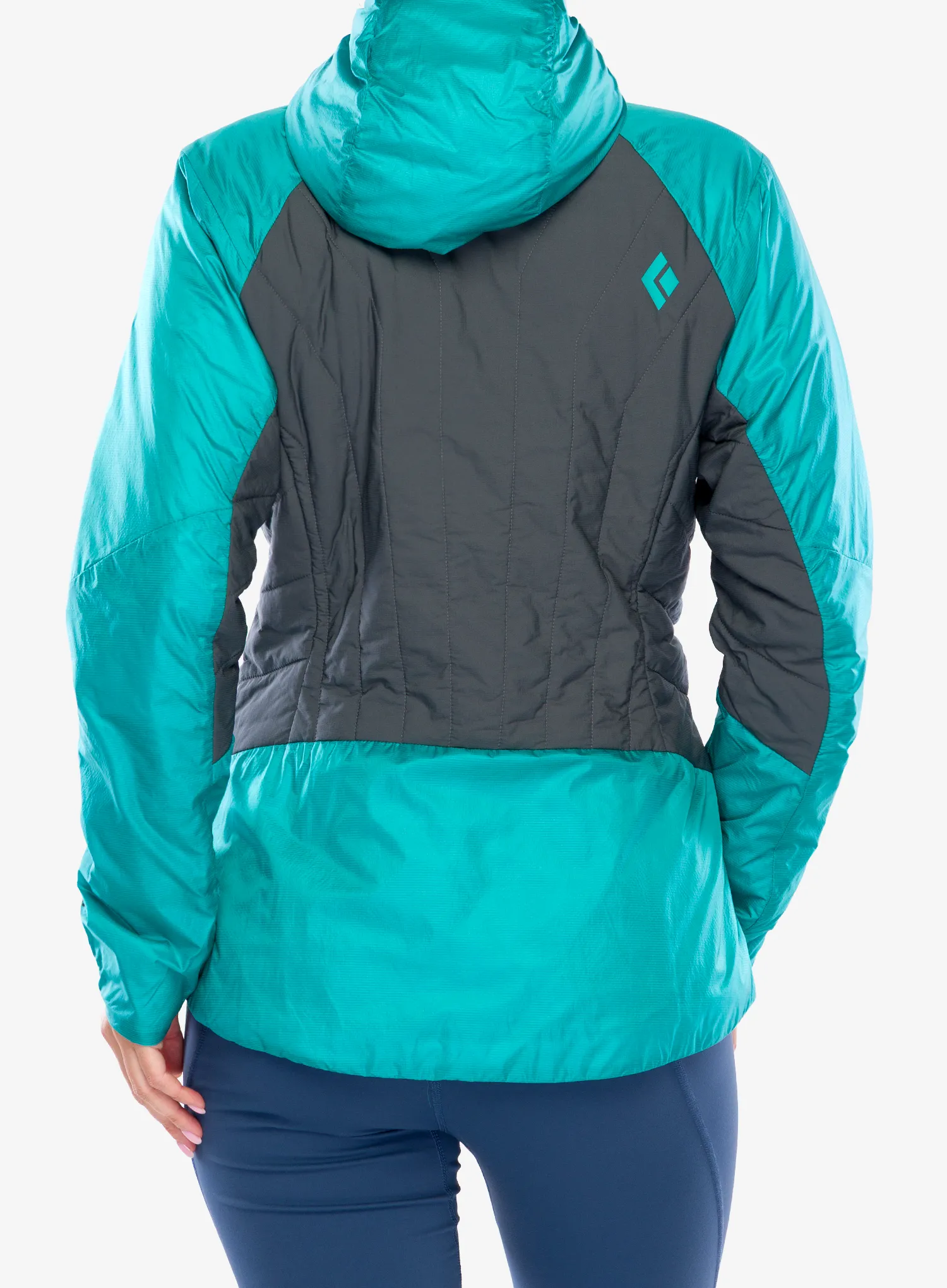 Moteriška striukė Black Diamond Vision Hybrid Hoody - dark patina
