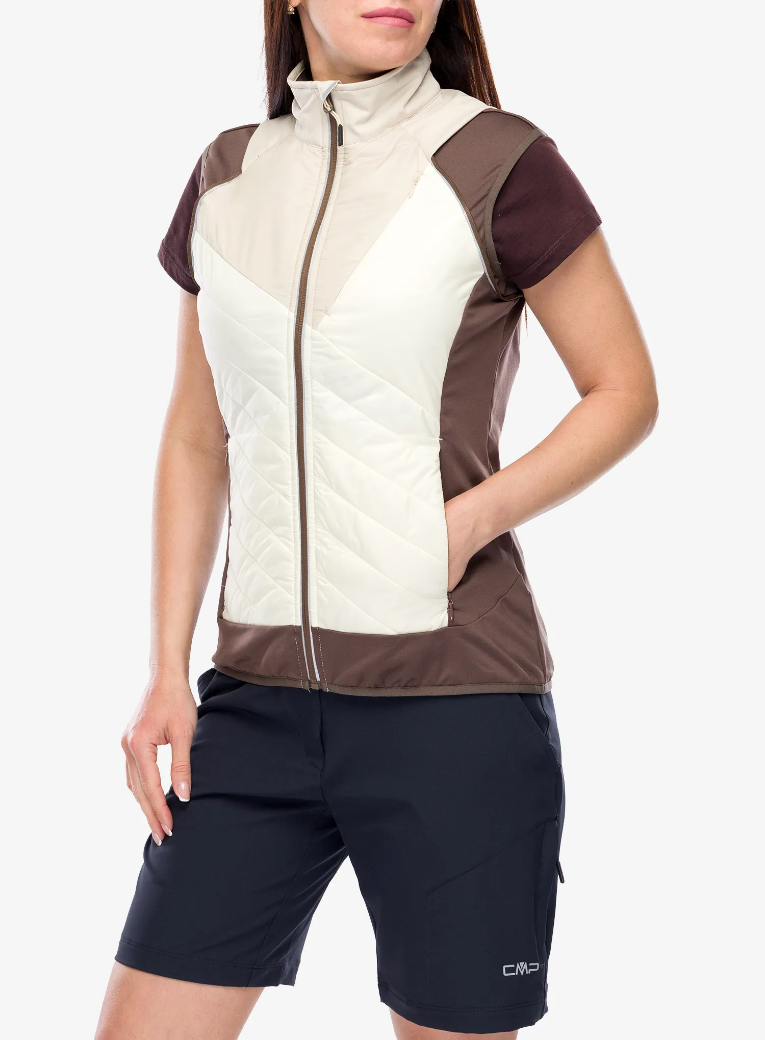 Moteriška striukė CMP Lunexa Jacket - cream