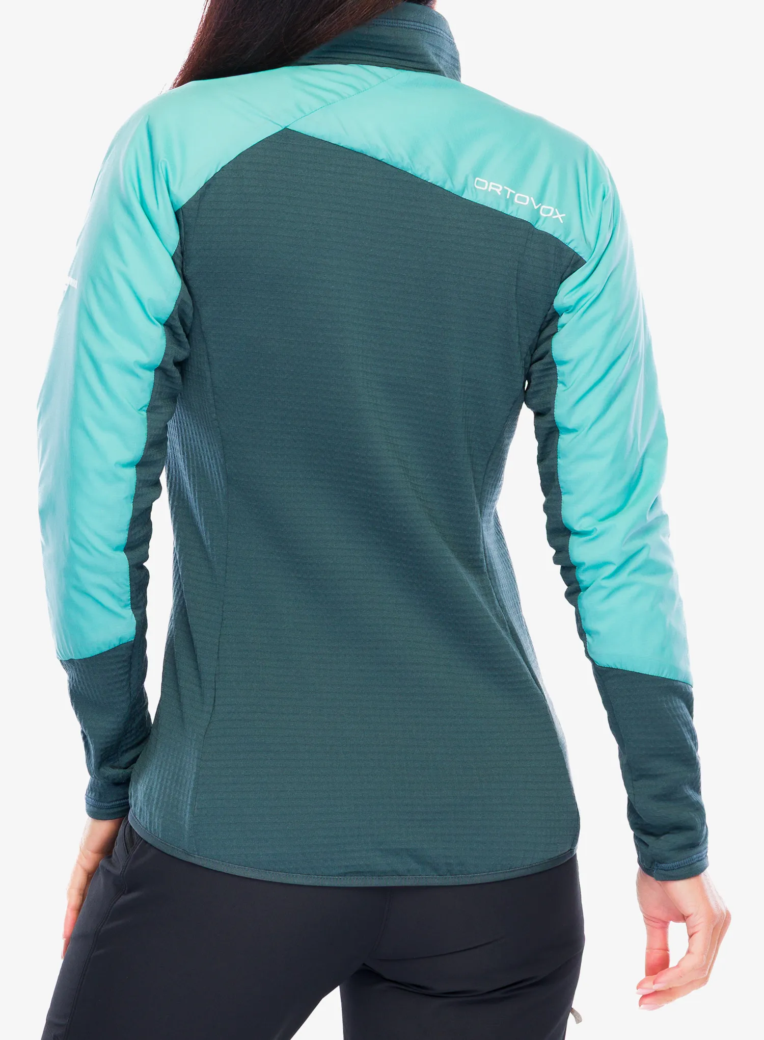 Moteriška striukė Ortovox Westalpen Swisswool Hybrid Jacket - dark arctic grey