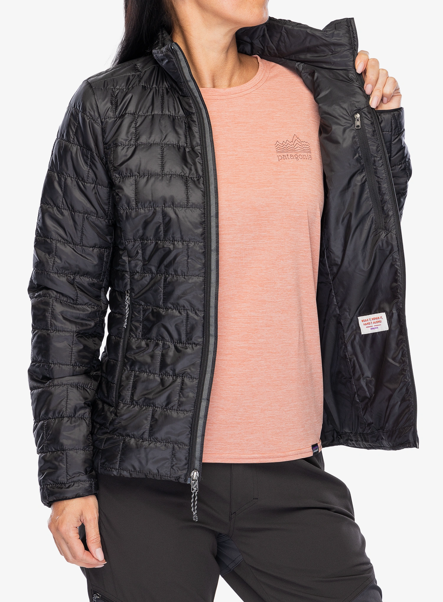 Moteriška striukė Patagonia Nano Puff Jacket - black/black/black