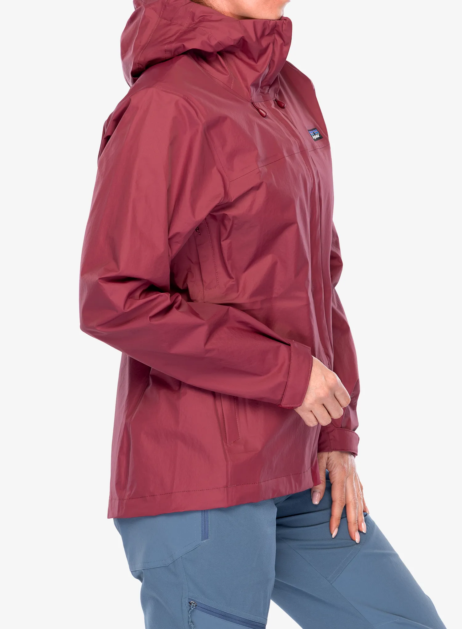 Moteriška striukė Patagonia Torrentshell 3L Jacket - marion red