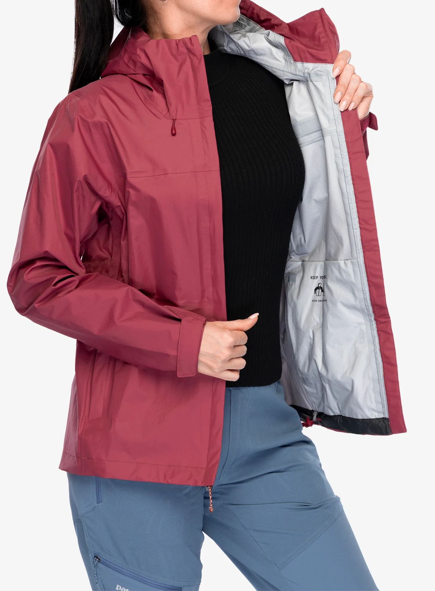 Moteriška striukė Patagonia Torrentshell 3L Jacket - marion red