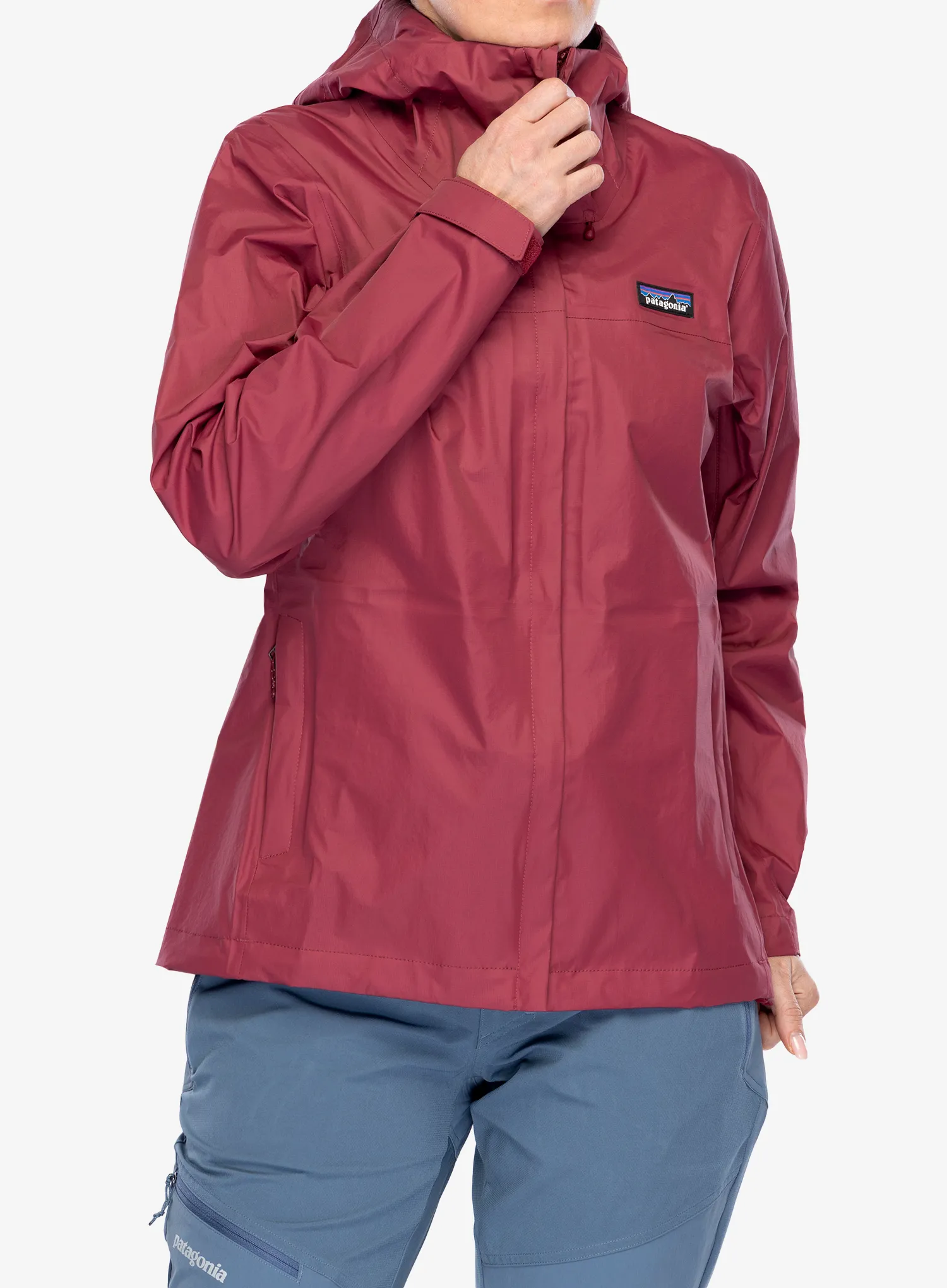 Moteriška striukė Patagonia Torrentshell 3L Jacket - marion red