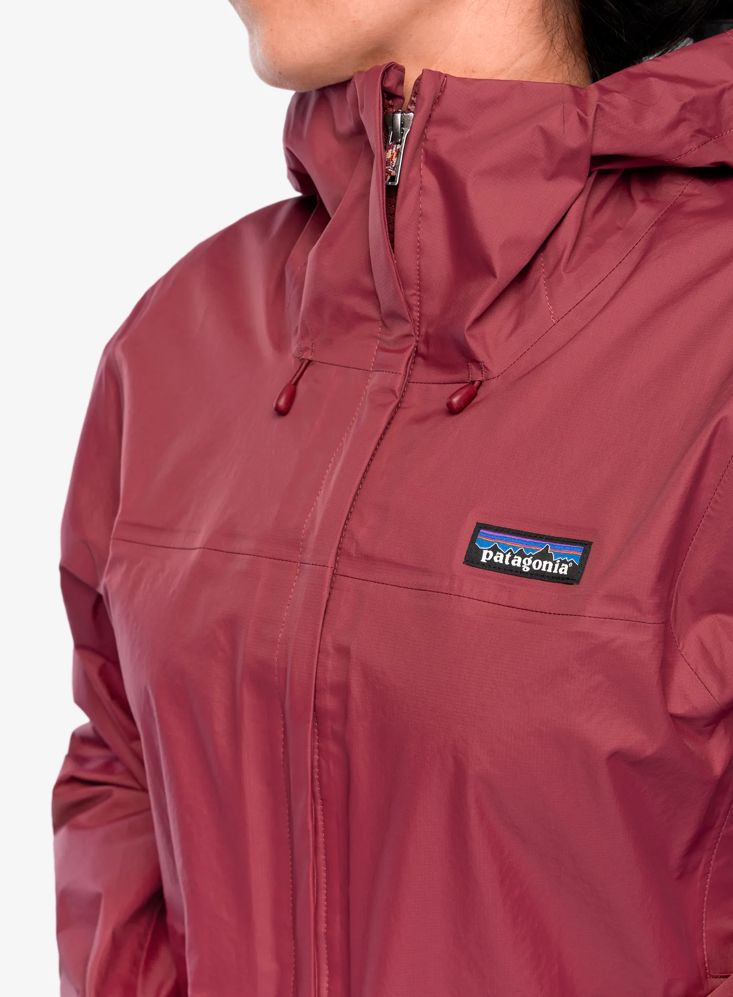Moteriška striukė Patagonia Torrentshell 3L Jacket - marion red