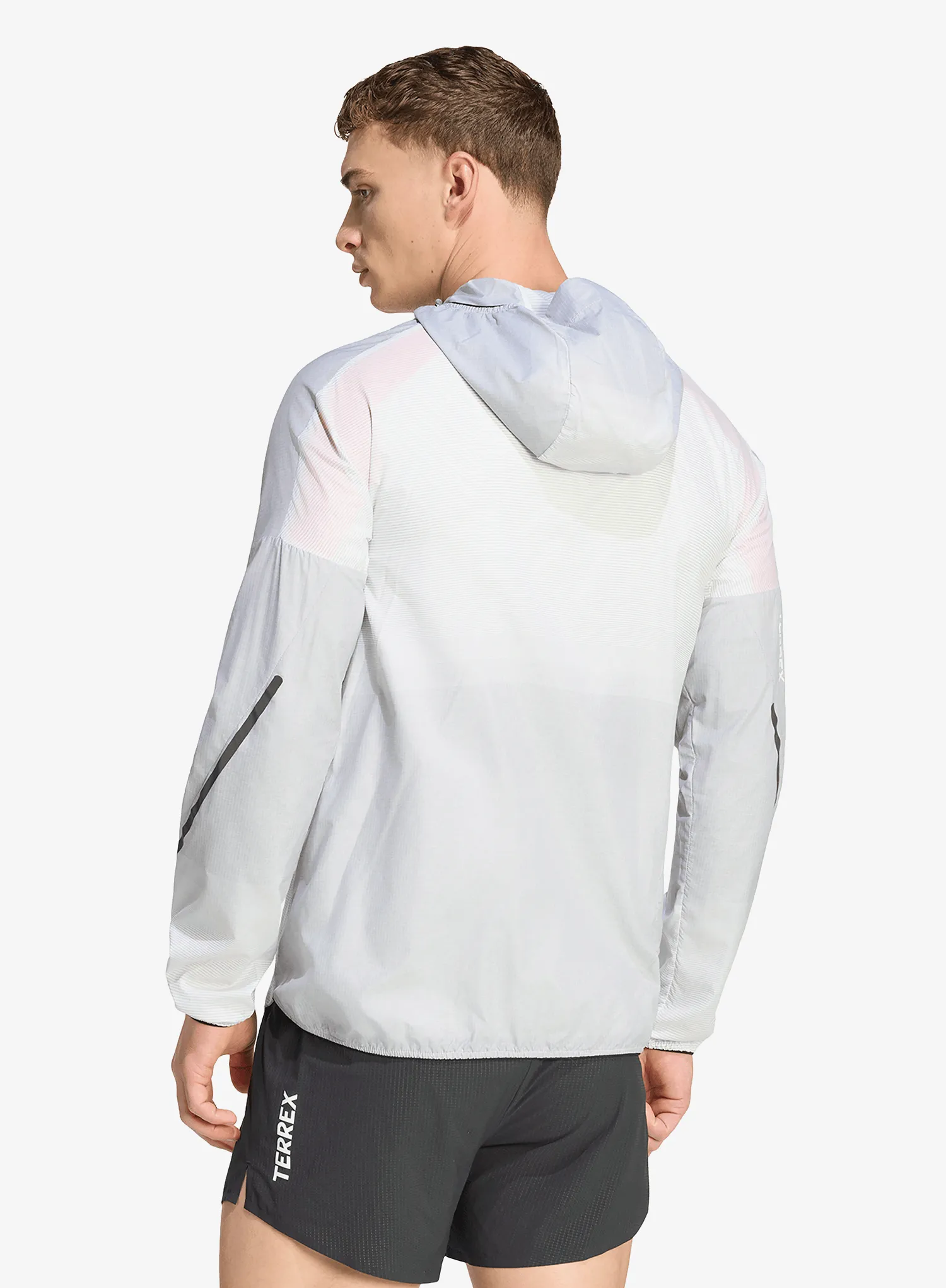 Bėgiojimo striukė adidas TERREX Xperior CLIMA365 Light Windweave Jacket - black/white