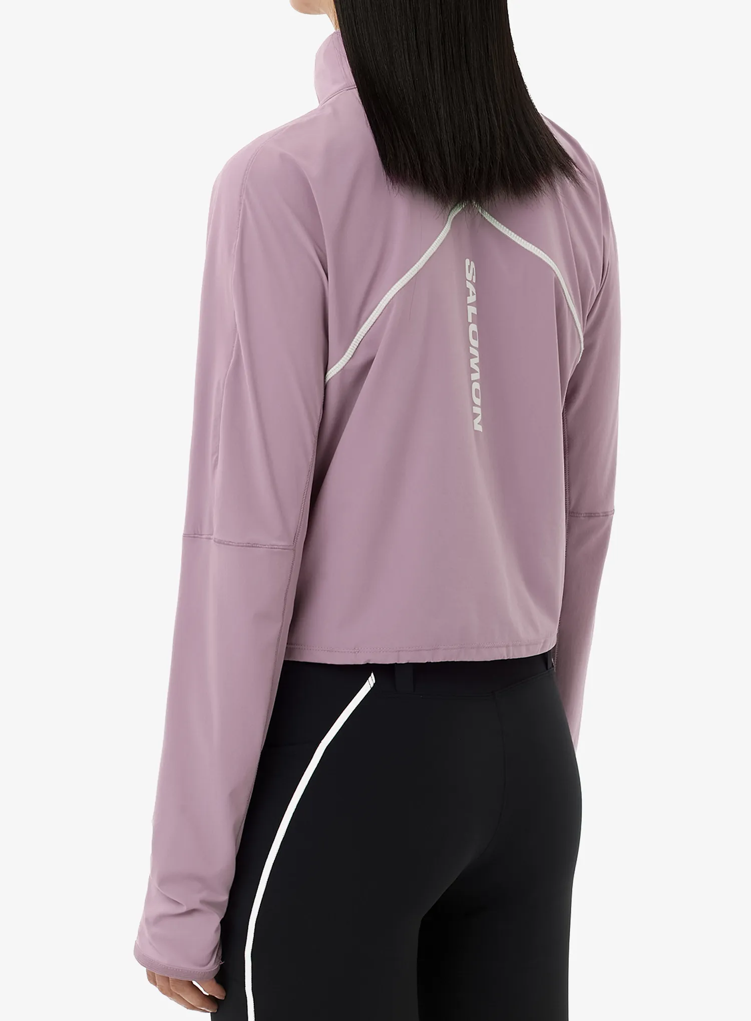 Bėgimo striukė moterims Salomon Sense Aero Hybrid CP PLVR - dawn pink