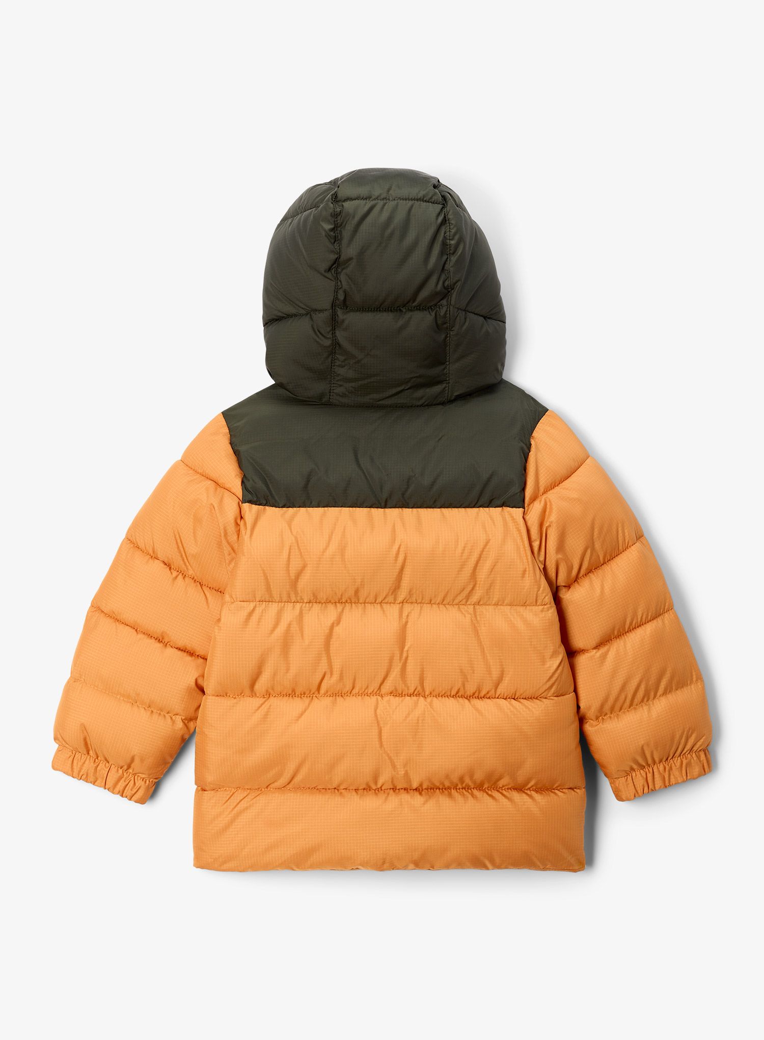 Vaikiška striukė Columbia Puffect Hooded Jacket - sunstone/greenscape