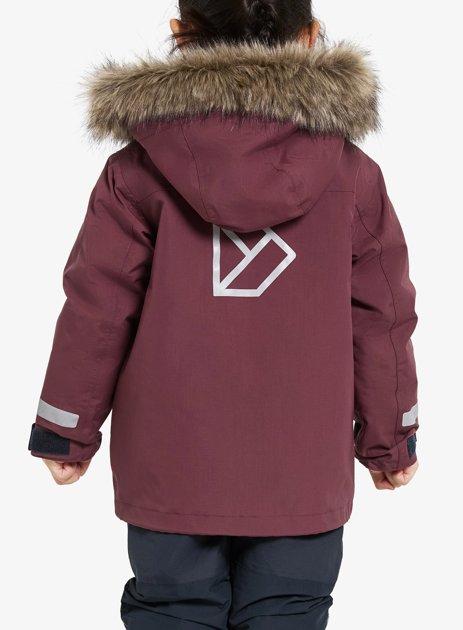 Vaikiška striukė Didriksons Bjarven Parka 4 - anemon red
