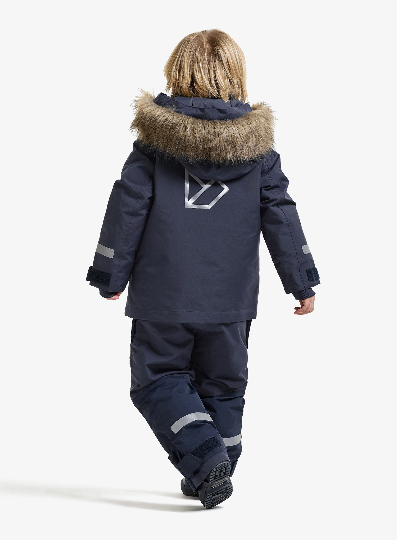 Vaikiška striukė Didriksons Bjarven Parka 5 - navy